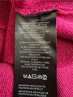 Maeve by Anthropologie‎ NWT Square Neck Bell Sleeve Sweater Raspberry Sparkle M thumbnail 9