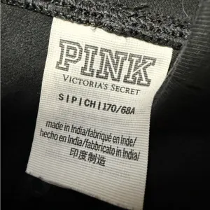 Victorias Secret Pink High Waist Full Length Leggings Size Small Black thumbnail 5