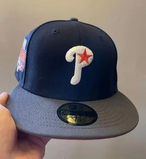 New Era Hat club quiet storm Mount Rushmore Noho exclusive Philadelphia Phillies size 7 1/8 brand new sold out sneakerfeenday thumbnail 1