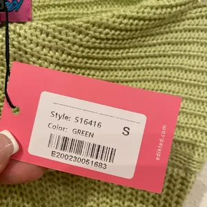 NWT EDIKTED Sammie Twist Front Knit Mini Dress Size Small thumbnail 4