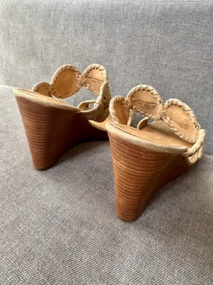 Jack Rogers Lauren Mid Wedge Gold thumbnail 3