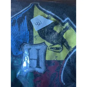 Harry Potter Wm‎ Med Hogwarts Houses Graphic Drawstring Hoodie Fan Novelty thumbnail 6