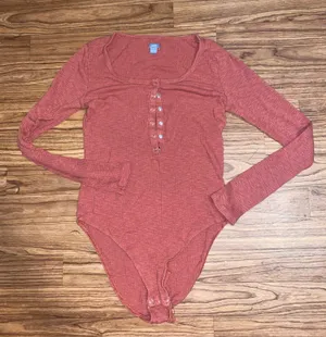 Aerie Bodysuit Ribbed thumbnail 1