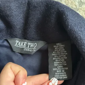 Vintage M patchwork jacket fall staple Blue Size M thumbnail 3