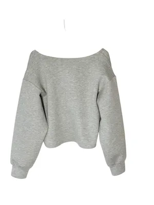 OLD NAVY Active Bounce Fleece Twist Cropped Sweatshirt thumbnail 3