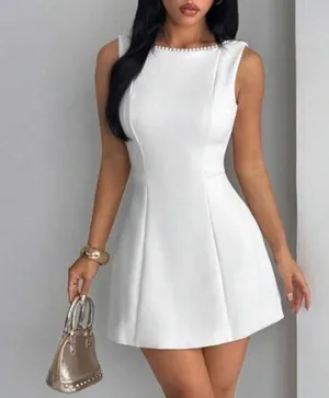 SheIn White mini dress thumbnail 1