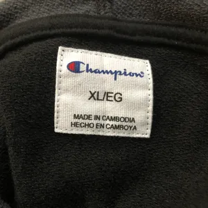Champion Black Leopard Print Logo Hoodie  thumbnail 5