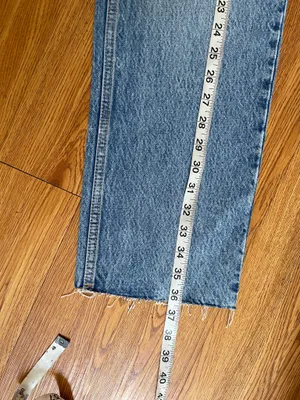 Zara high rise ankle length jeans  thumbnail 9