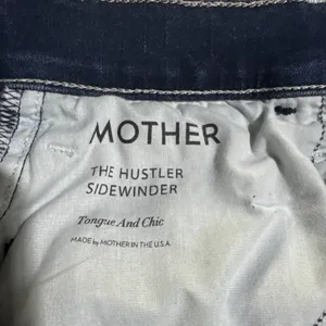 Mother Jeans The Hustler Sidewinder Tongue And Chic High Waisted 27 X 29 thumbnail 8