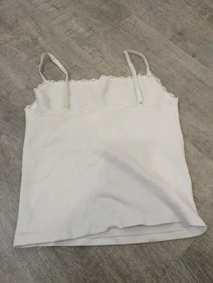 BDG Urban Outfitters White Tank Top Size Large thumbnail 2