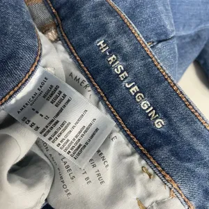 American Eagle Hi Rise Jegging Jeans Next Level Stretch Slim Skinny Ankle 8 thumbnail 9