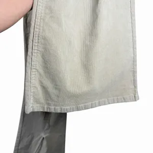 NWT Forever 21 Corduroy Flare Pants‎ Women's Size XL Tan Distressed Y2K Boho thumbnail 8