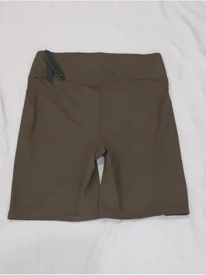 NWT Skims Nike matte biker shorts 7" dark sepia - MEDIUM (G13) thumbnail 2