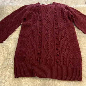 Merci Oversized Sweater size S excellent condition long 35” thumbnail 9