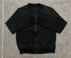 Shein Black Jacket with pockets & full zip - Small thumbnail 1