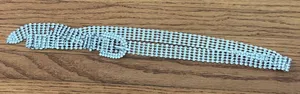 Rhinestone Belt Silver thumbnail 1