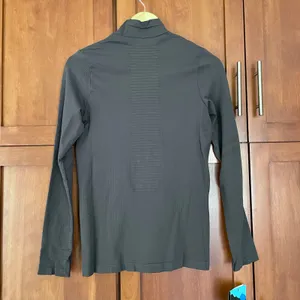 Salomon Essential Warm Top Base Layer Mock Neck Long Sleeve Size Large NEW thumbnail 7