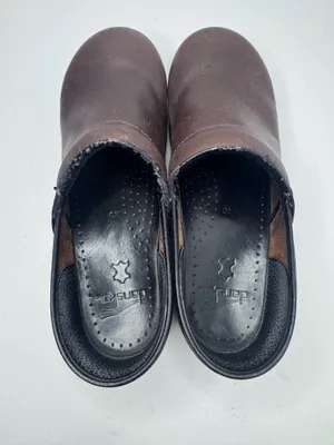 Dansko Brown Leather Professional Clogs Women's Size EU40 thumbnail 3