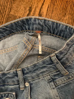 Free People Jean Skirt Denim thumbnail 3