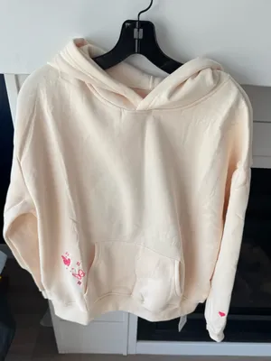 Y2K Floral You're Exactly Where You're Supposed To Be Letter Embroidered Hoodie thumbnail 3