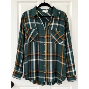 Maurices Plaid Flannel Top thumbnail 2