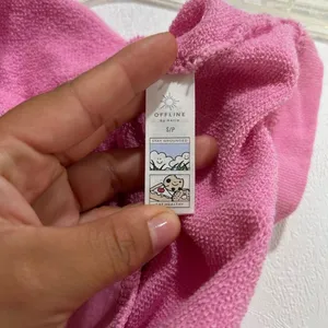 OFFLINE by Aerie Pink Cutout Mini Dress Size S Casual Lounge Athleisure thumbnail 5