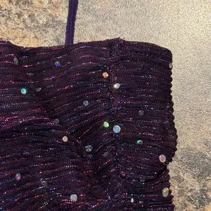 Lulus Sequin Sparkly Purple Dress S Y2K Bodycon Ruched Coquette Going Out Club thumbnail 6