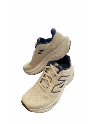 New Balance Fresh Foam X 1080 v13 Cream Coastal Blue Running Shoes Sneakers 6.5 thumbnail 4