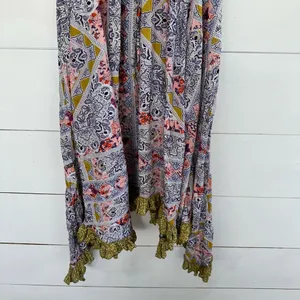 Anthropologie Women’s Small Geometric Bohemian Fit and Flare Dress thumbnail 7