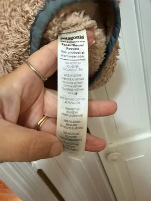 Patagonia Los Gatos 1/4-Zip Fleece Size XS Taupe thumbnail 4