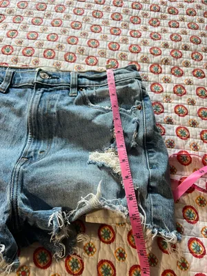 Abercrombie & Fitch High Rise Mom Jean Shorts size 8 / 29 thumbnail 5