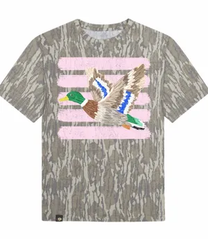 Bottomland Mossy Oak tshirt Gray Size M thumbnail 1