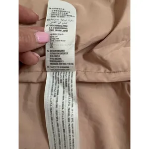 Abercrombie & Fitch Womens Coat, Tweed Long Sleeve, Overcoat, Blush Pink, L‎ thumbnail 9