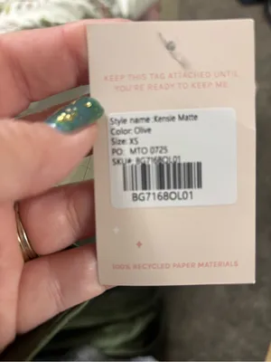 Birdy Grey Kenzie Matte Bridesmaid Dress Size XS Olive Green New Maxi Formal thumbnail 7