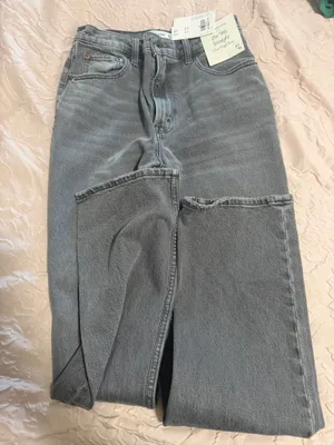 Abercrombie Straight Ultra High-Rise 90s Jeans thumbnail 1