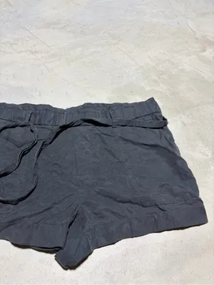 Aerie Casual charcoal gray Tie-Waist Shorts medium thumbnail 5