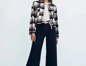 Zara Flannel Shacket  thumbnail 2