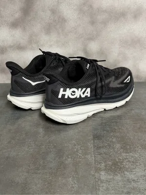 Hoka One One Clifton 9 Women’s Black / White Running Shoes 1127896 Size 9.5B thumbnail 9