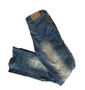 Vintage 90s / y2k Grommetted Flare Lightwash Jeans 🔥 thumbnail 6