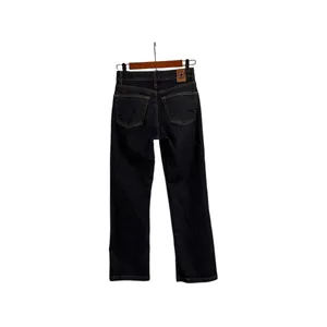 Aviator Nation Relaxed Concorde Straight Leg Dark Blue Denim Jeans Size 24 thumbnail 2