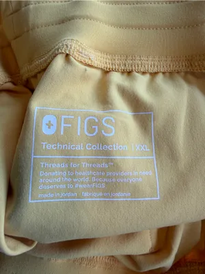 Figs Scrub Set Set Rafaela Top Sz 3XL/ HW Zamora Jogger Pants Size XXL Dandelion thumbnail 9