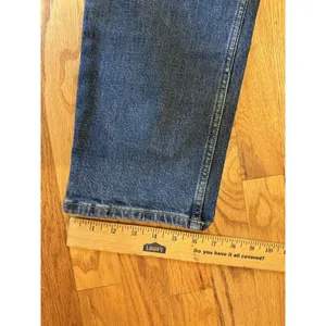 Everlane‎ Curvy Original Cheeky Jean Women Size 29 Blue Organic Cotton Crop thumbnail 7