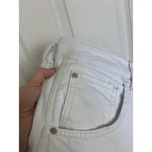 NWT Flawed Free People We the Free White Denim Good Luck Mid Rise Shorts 31 thumbnail 8