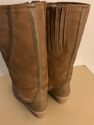 Pajar women Suede & Leather waterproof knee high Boots US 6 thumbnail 3