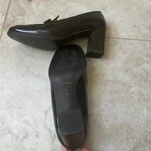 Ann Taylor Leather Heels Loafers thumbnail 5