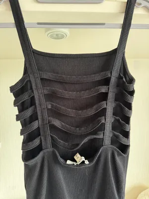 Black Bodysuit Express Thong thumbnail 3