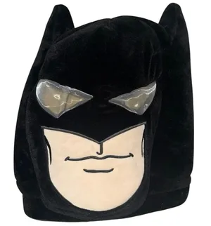 Vintage Dandee Dan Dee Big Foam Greeter Head Batman Halloween Costume Mask thumbnail 1