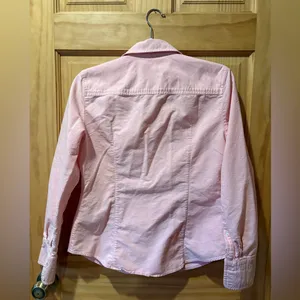 J. Crew Pink Button-Down Shirt thumbnail 2