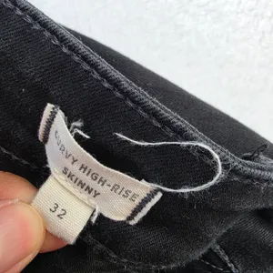 Madewell Curvy High-Rise Skinny Jeans Black Denim J1376 Womens Size‎ 32 thumbnail 5