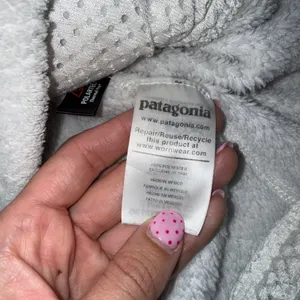Patagonia Re-Tool Snap-T Pullover Women Small White Good Fleece Polartec 25442 thumbnail 4
